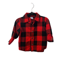 Old Navy plaid shirt 3-6m