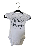 Carters short sleeve onesie NB